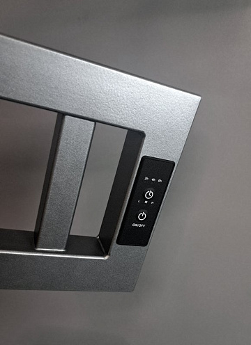 Полотенцесушитель электрический Indigo Muza DGM60-50GFMRt graphite metallic