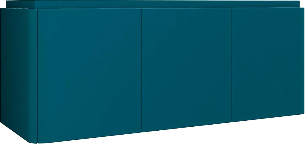 Тумба под раковину без столешницы Cezares Stylus 140, blu petrolio