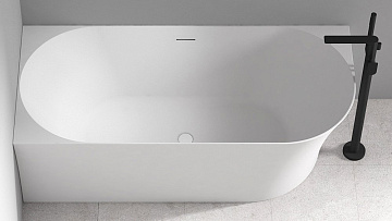 Акриловая ванна Abber 150x80 см, левая, AB9258-1.5 L