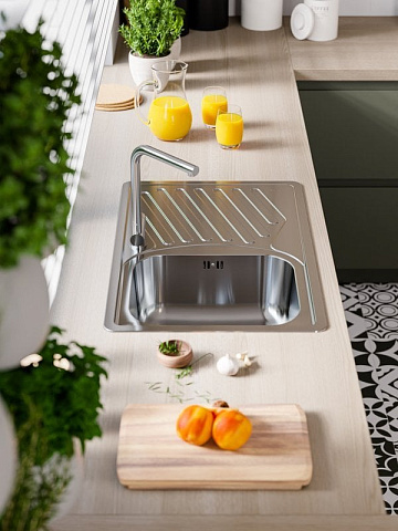 Мойка кухонная Alveus Elegant 30 satin