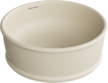Накладная раковина KERAMA MARAZZI Circo 36 песочная матовая