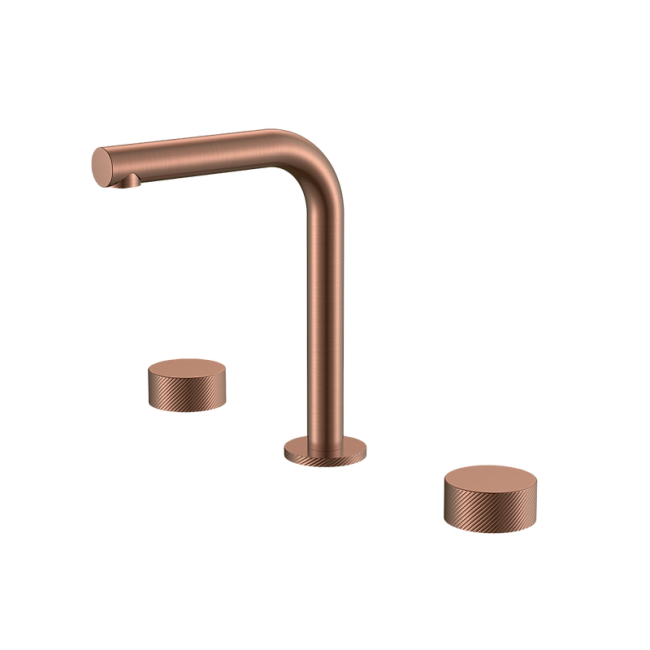 Смеситель для раковины Boheme Stick spirale 152-CB.4 copper brushed