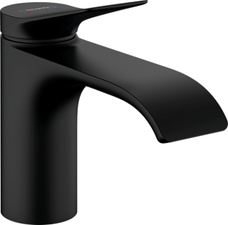 Смеситель для раковины Hansgrohe Vivenis 80 75010670 матовый черный