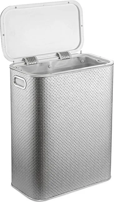 Корзина для белья Geralis PHH-B серебро, хром, стандартная Sancos — Оригинал