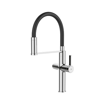 Смеситель для кухни IDDIS Ikon IKNSBFFi05, с гибким изливом, хром