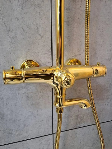 Душевая стойка AltroBagno Beatrice 030404 Or, золото