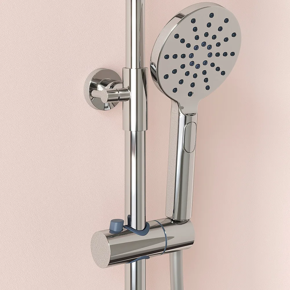 Душевая стойка Sancos Kanedo SC7200CH с термостатом, хром Sancos — официальный сайт