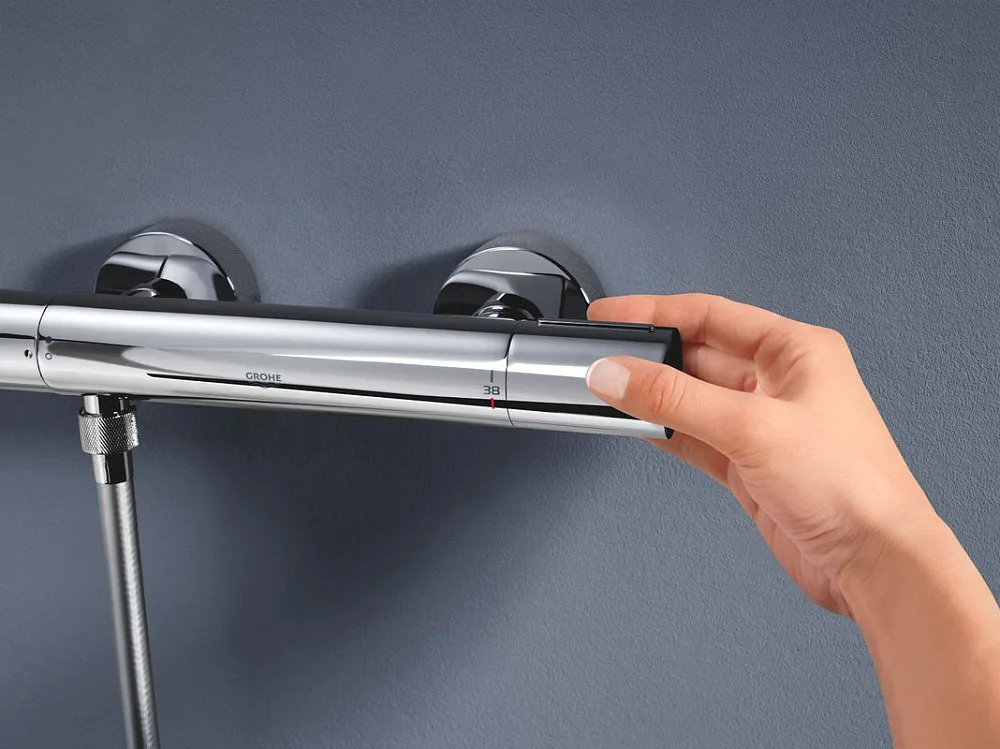 Термостатический смеситель Grohe Precision Get 34773000 для душа Sancos — официальный сайт