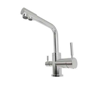 Смеситель для кухни Emar Steel ЕС - 3003 chrome