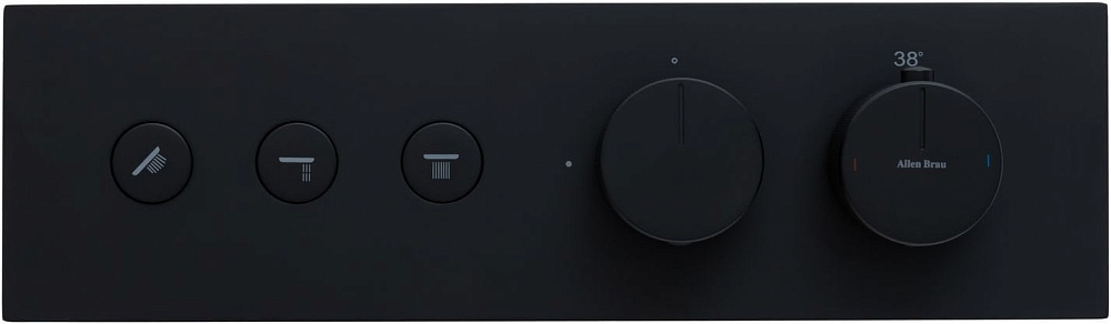 Термостатический смеситель встраиваемый Allen Brau Liberty 5.33003-31 С ВНУТРЕННЕЙ ЧАСТЬЮ, матовый ч