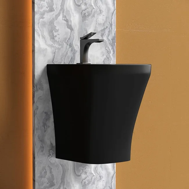 Раковина Ceramicanova Dion CN6067MB черная матовая Sancos — Оригинал