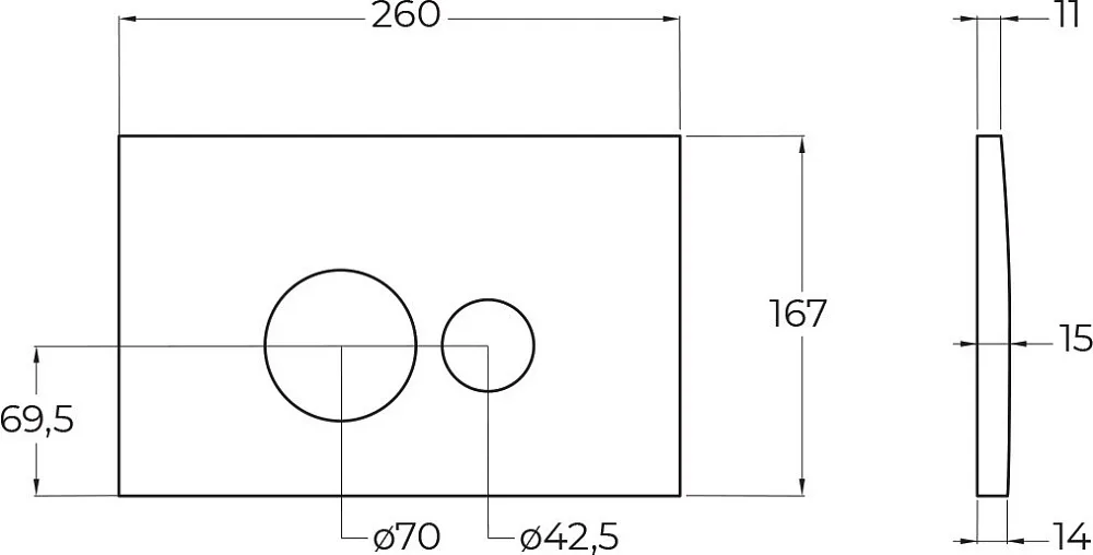 Комплект BelBagno BB026/BB082BL, с кнопкой смыва белой глянцевой Sancos — официальный сайт