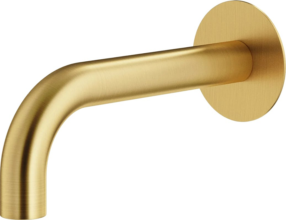 Излив Plumberia Selection Ixo SPT0258OB для ванны, брашированное золото