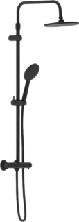Душевая стойка Damixa Jupiter 977800300, черная матовая