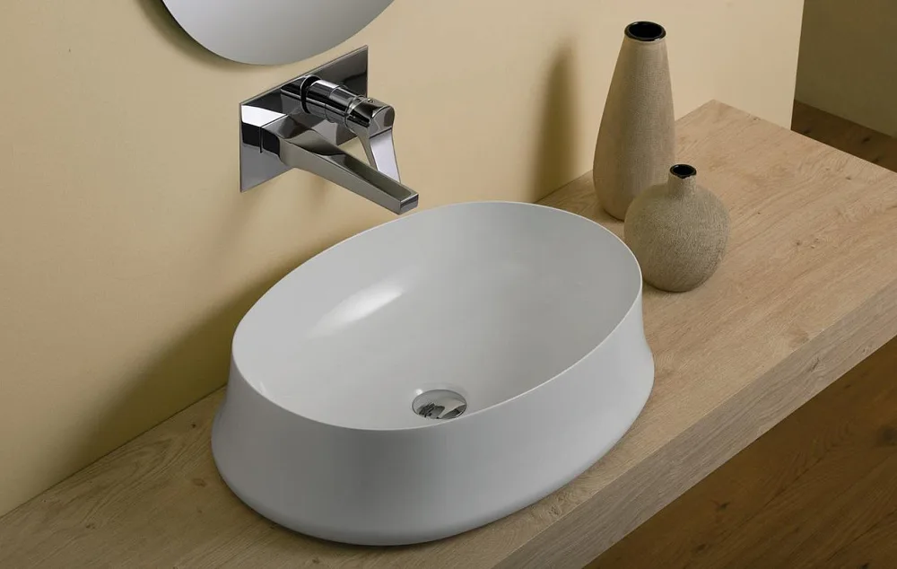 Накладная раковина Simas Sharp SH04bi*0 60x42 см Sancos — официальный сайт