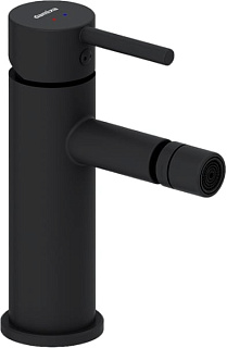 Смеситель для биде Damixa Scandinavian Pure 360240300 с донным клапаном, матовый черный