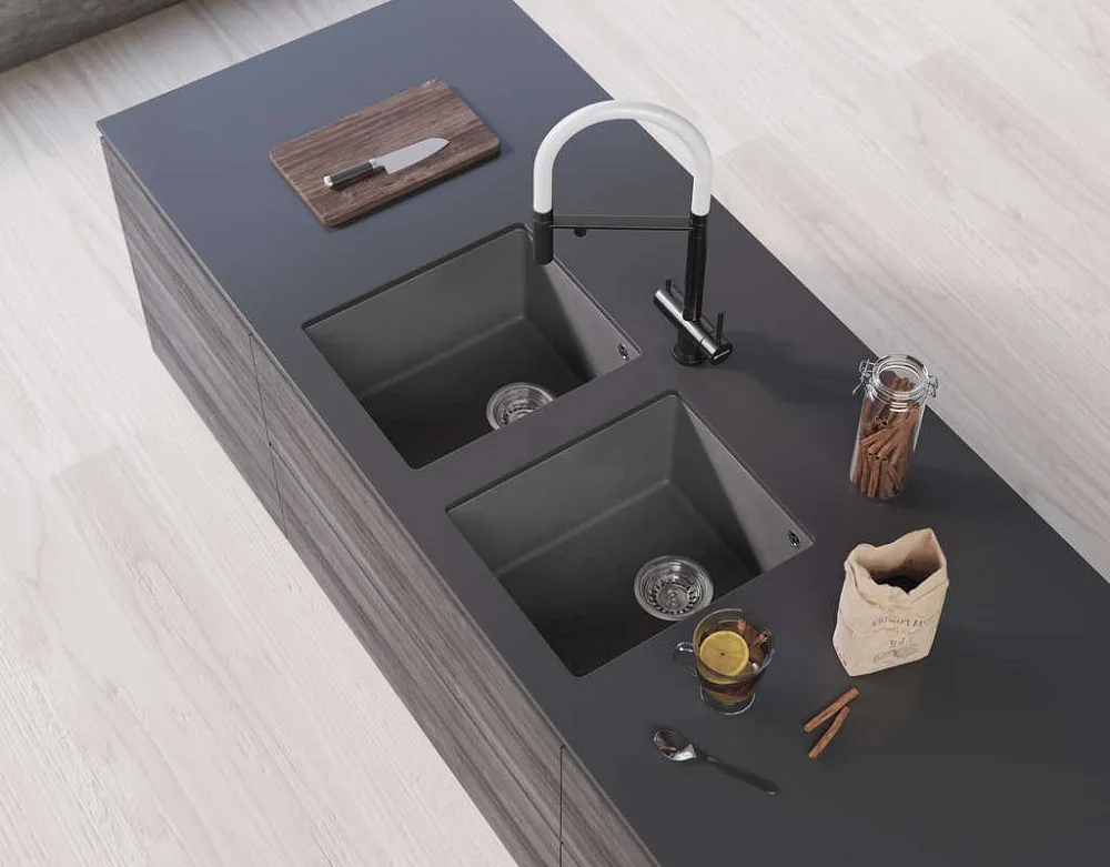 Мойка кухонная Omoikiri Bosen 38-U-GR leningrad grey Sancos — официальный сайт