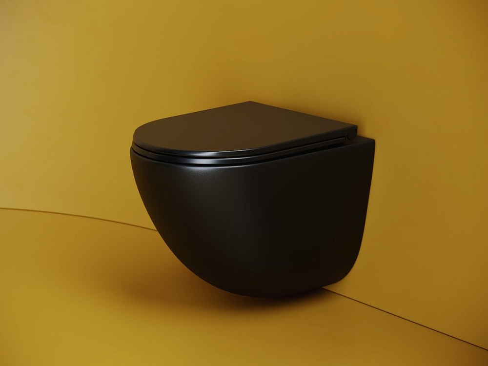 Унитаз подвесной Ceramicanova Vogue CN4008TMB