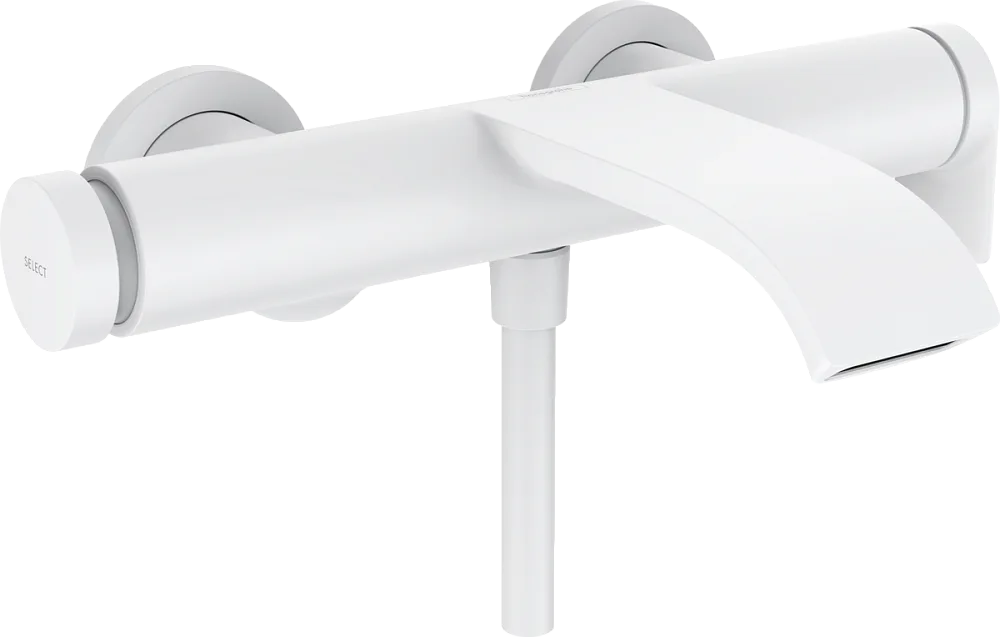 Смеситель для ванны с душем Hansgrohe Vivenis 75420700, матовый белый Sancos — официальный сайт