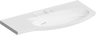 Мебельная раковина KERAMA MARAZZI Riva 100 R, глянцевая белая