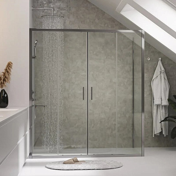 Душевой уголок Wasserkraft Lippe 45S55 170x100 см