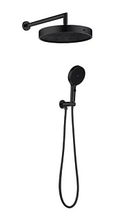Душевой гарнитур Boheme Cell 427-SGM, глянцевый антрацит
