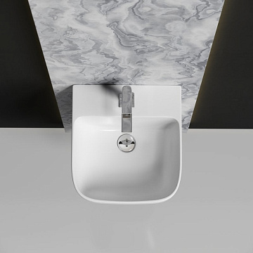 Раковина Ceramicanova Dion CN6067 белая глянцевая