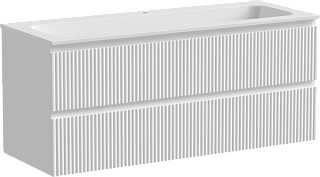 Тумба под раковину Sancos Snob R 120 подвесная Bianco (белый), SNR120W