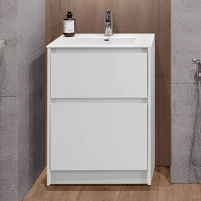 Тумба под раковину без столешницы BelBagno Kraft 39 60 напольная, bianco opaco Sancos — Оригинал