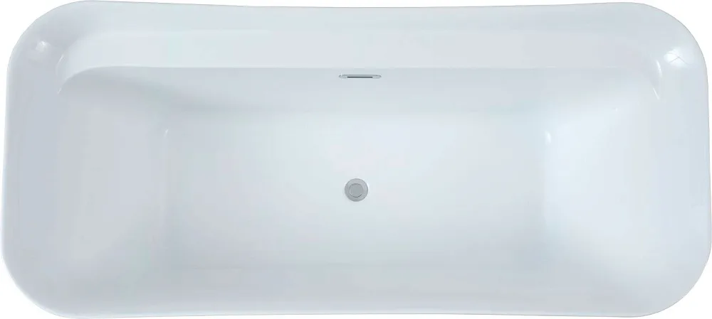 Акриловая ванна Allen Brau Infinity 2 170x80 см, отдельностоящая, белая, на ножках, со сливом-перели Sancos — официальный сайт