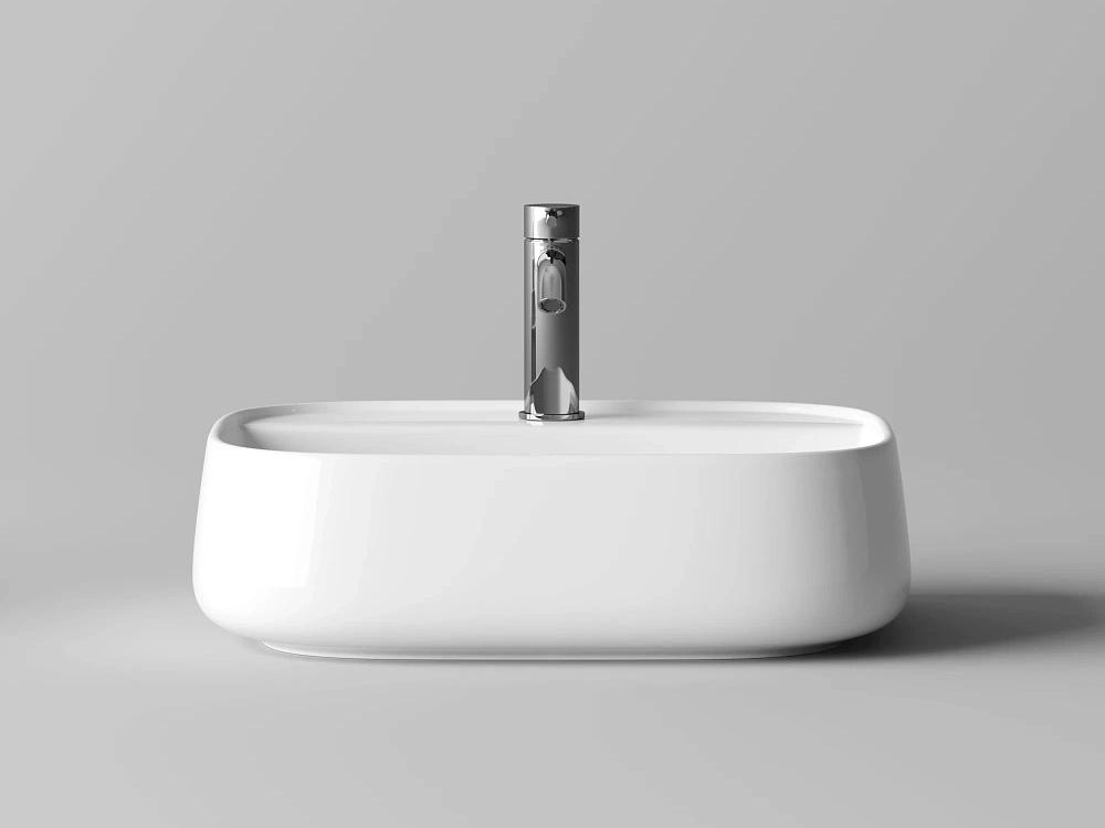 Подвесная раковина для ванной комнаты Ceramicanova Fonte CN5051, белый Sancos — официальный сайт