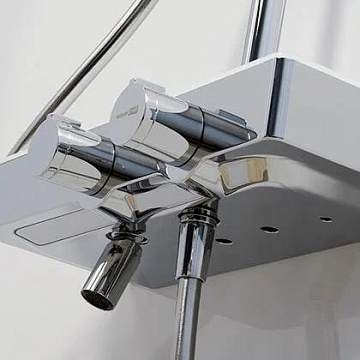 Душевая стойка Wasserkraft Thermo A11301, хром