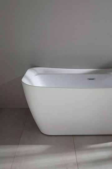 Отдельностоящая ванна Allen Brau Infinity 2 170x80 см, белая матовая, 2.21002.21