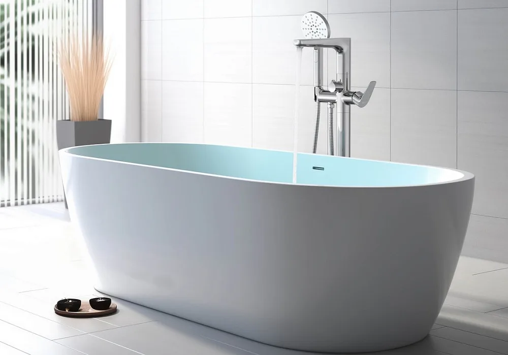 Напольный смеситель для ванны с душем AQUATEK Бетта AQ1145CR, С ВНУТРЕННЕЙ ЧАСТЬЮ, хром Sancos — официальный сайт