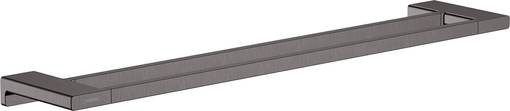 Полотенцедержатель Hansgrohe AddStoris 41743340 шлифованный черный хром