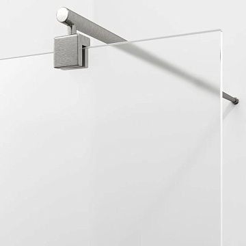 Душевая перегородка Wasserkraft Rur 30W 110 см, профиль никель, стекло матовое