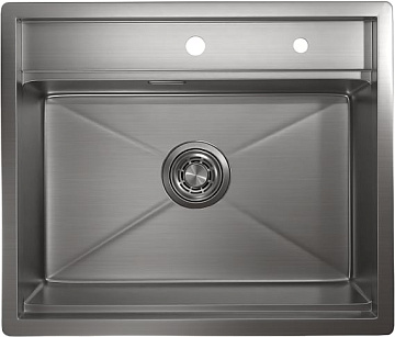 Мойка кухонная Granula Kitchen Space 6051, сталь сатин