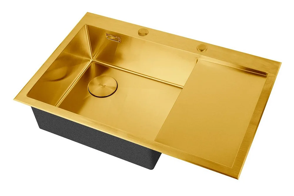 Кухонная мойка ZorG LUX 7851-L BRONZE Sancos — официальный сайт
