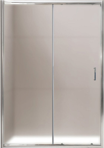 Душевая дверь в нишу BelBagno Uno -195 BF 1 120 P Cr стекло текстурное
