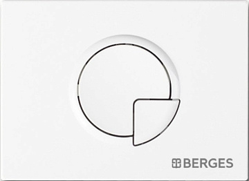 Система инсталляции для унитазов Berges Novum 040221, с кнопкой смыва, белая