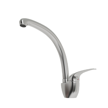 Смеситель для кухни Emar Steel ЕС - 3013 хром