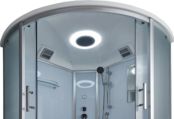 Душевая кабина Timo Standart T-6600SF Silver Fabric с высоким поддоном