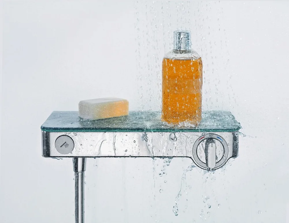 Термостатический смеситель Hansgrohe Ecostat Select 13171000 для душа Sancos — официальный сайт