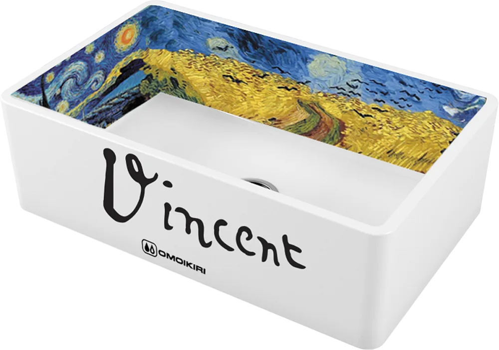 Мойка кухонная Omoikiri Mikura 76-Vangogh white Sancos — официальный сайт