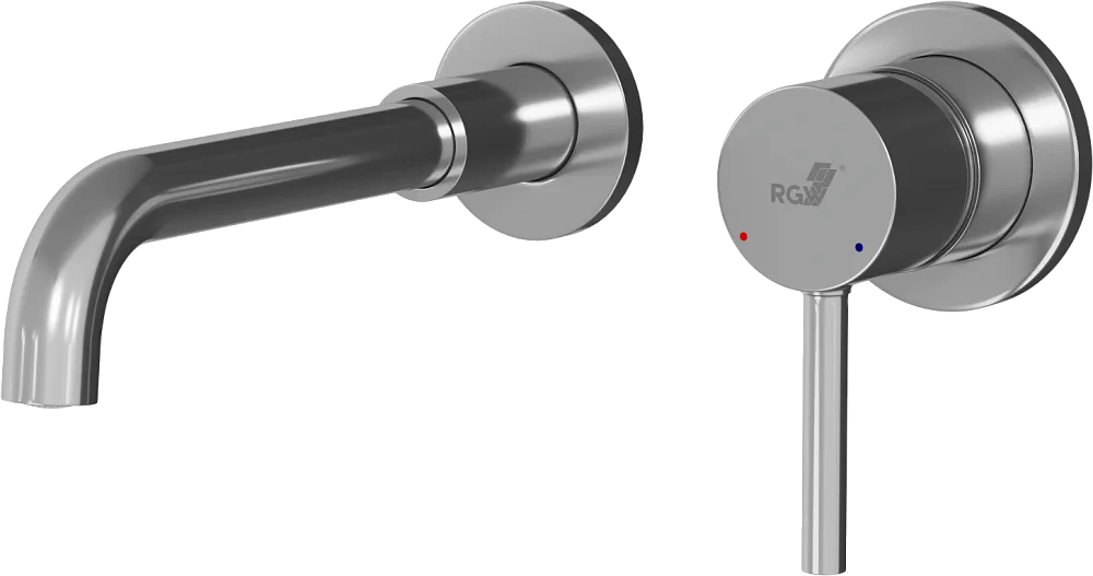 Смеситель для раковины RGW Shower Panels SP-47 С ВНУТРЕННЕЙ ЧАСТЬЮ, хром Sancos — официальный сайт