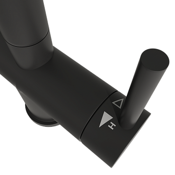 Смеситель для кухни Emar Steel ЕСВ 7017 black