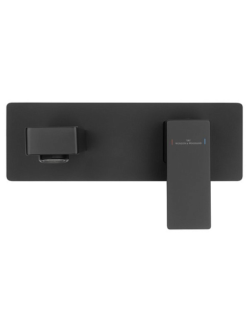 Смеситель для раковины Wonzon & Woghand Cube 2.0 WW-88869068-MB С ВНУТРЕННЕЙ ЧАСТЬЮ, черный матовый