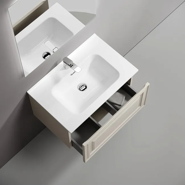 Тумба под раковину Sancos подвесная Very 70 Beige Soft VR70CE Sancos — Оригинал