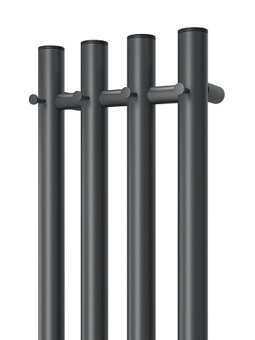 Полотенцесушитель электрический APEXTERMO Луна LN10113GF 110x20 см, подключение справа, скрытое подк