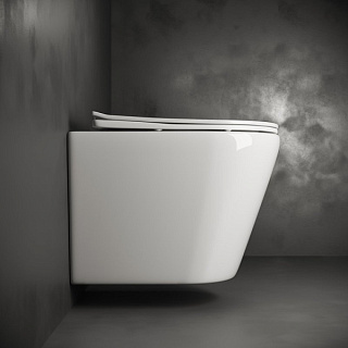 Унитаз подвесной Ceramicanova Highlight Rimless CN1804